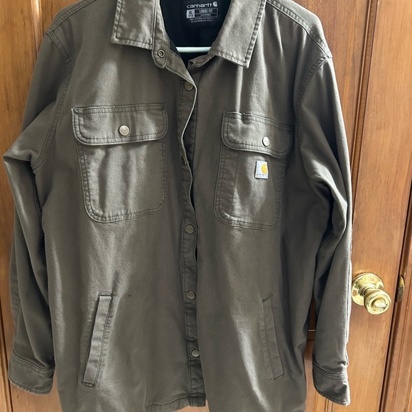 Carhartt Jackets & Blazers - Carhartt Women’s Brown Shirt Jacket XL